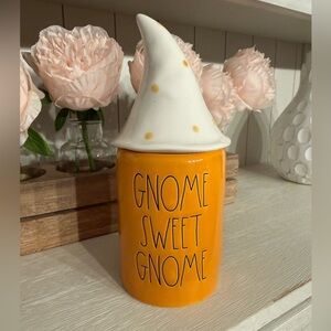 Rae Dunn “Gnome Sweet Gnome” Canister / Jar